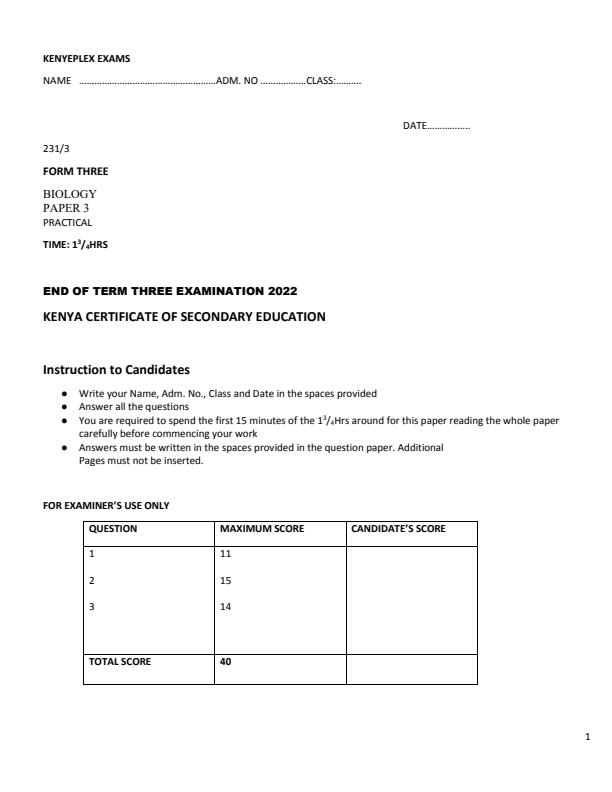 Preview page Form-3-Biology-Paper-3-End-of-Term-3-Examination-2022_1132_0.jpg