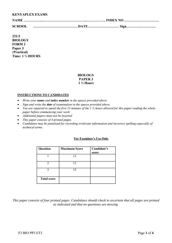 Preview page Form-3-Biology-Paper-3-End-of-Term-3-Examination-2025_4745_0.jpg