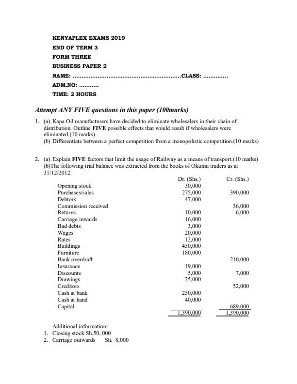 Preview page Form-3-Business-Studies-Paper-2-End-of-Term-3-Exam-2019_363_0.jpg