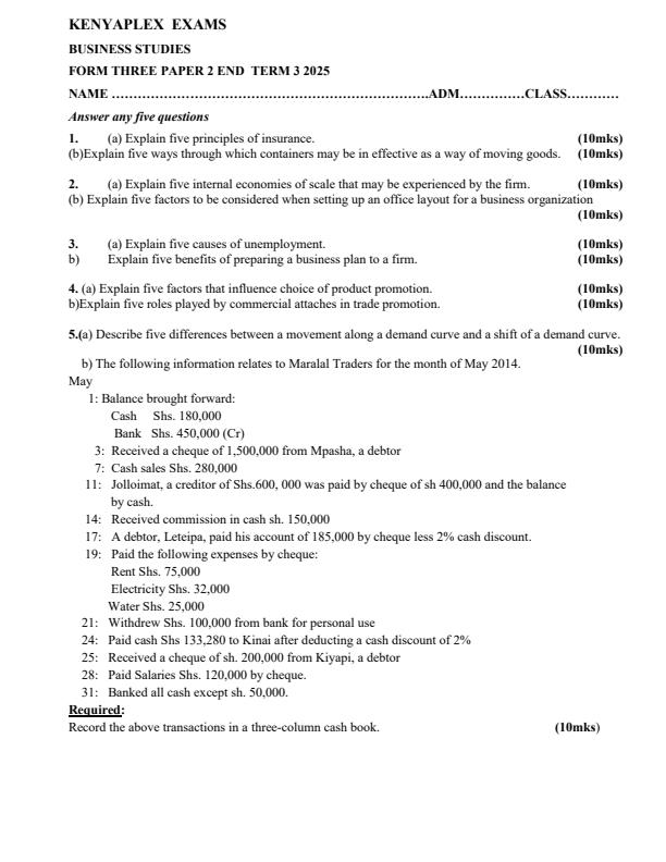 Preview page Form-3-Business-Studies-Paper-2-End-of-Term-3-Examination-2025_4748_0.jpg