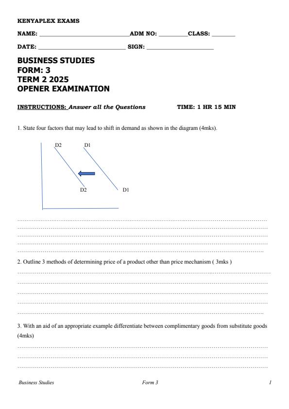 Preview page Form-3-Business-Studies-Term-2-Opener-Exam-2025_3926_0.jpg