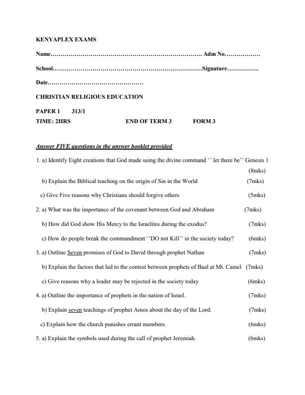 Preview page Form-3-CRE-Paper-1-End-of-Term-3-Examination-2022_1070_0.jpg