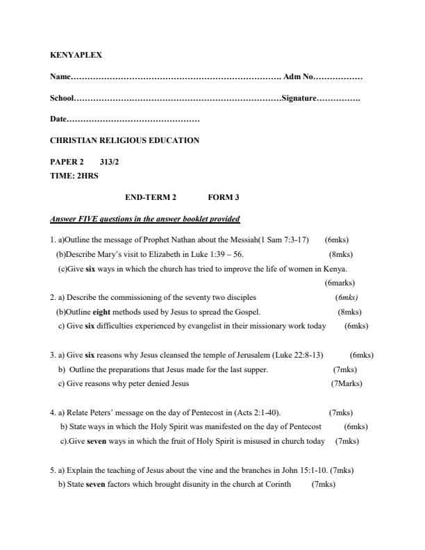 Preview page Form-3-CRE-Paper-2-End-Term-2-Examination-2021_885_0.jpg