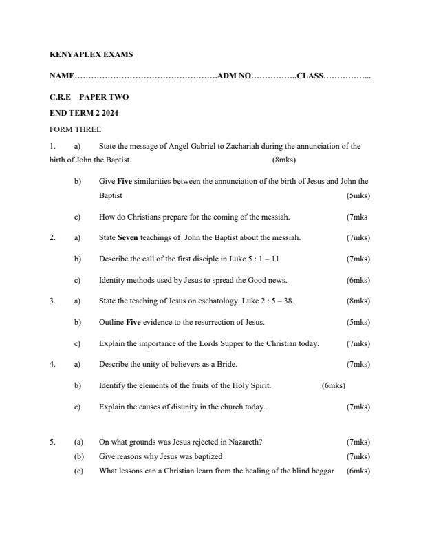 Preview page Form-3-CRE-Paper-2-End-of-Term-2-Examination-2024_2756_0.jpg