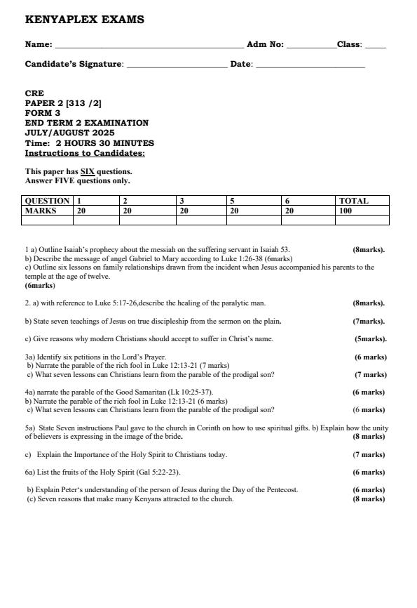 Preview page Form-3-CRE-Paper-2-End-of-Term-2-Examination-2025_4268_0.jpg