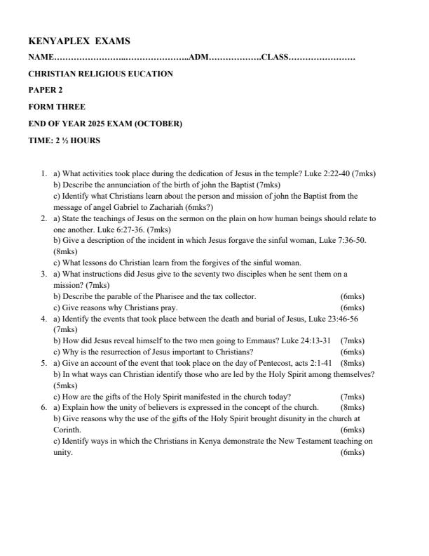 Preview page Form-3-CRE-Paper-2-End-of-Term-3-Examination-2025_4754_0.jpg