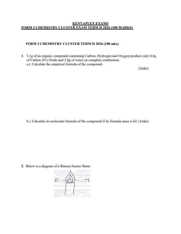Preview page Form-3-Chemistry-End-Term-2-Exam-2026_6216_0.jpg