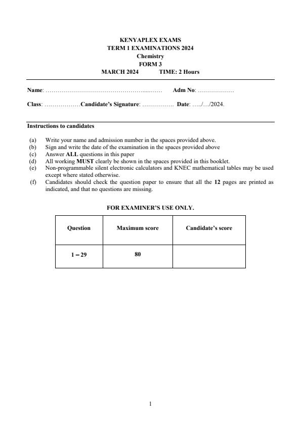 Preview page Form-3-Chemistry-End-of-Term-1-Examination-2024_2238_0.jpg