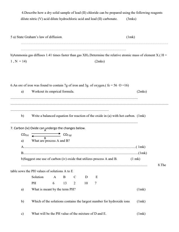 Preview page Form-3-Chemistry-Paper-1-End-of-Term-1-Examination-2022_1201_2.jpg