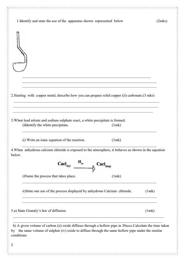 Preview page Form-3-Chemistry-Paper-1-End-of-Term-2-Exams-2021_1015_1.jpg