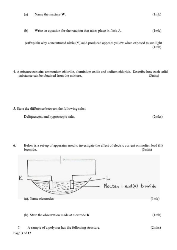 Preview page Form-3-Chemistry-Paper-1-End-of-Term-3-Examination-2021_843_2.jpg
