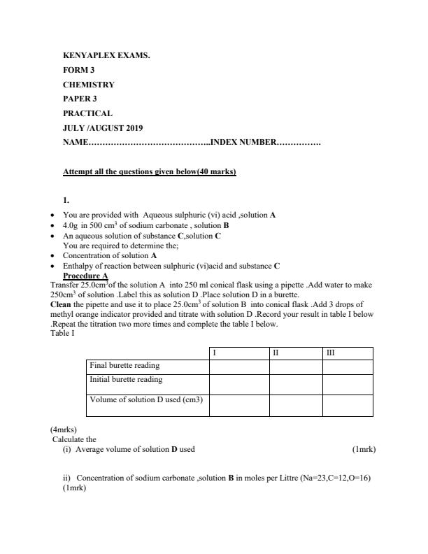 Preview page Form-3-Chemistry-Paper-3-Term-2-Mock-Exams-2019_200_0.jpg