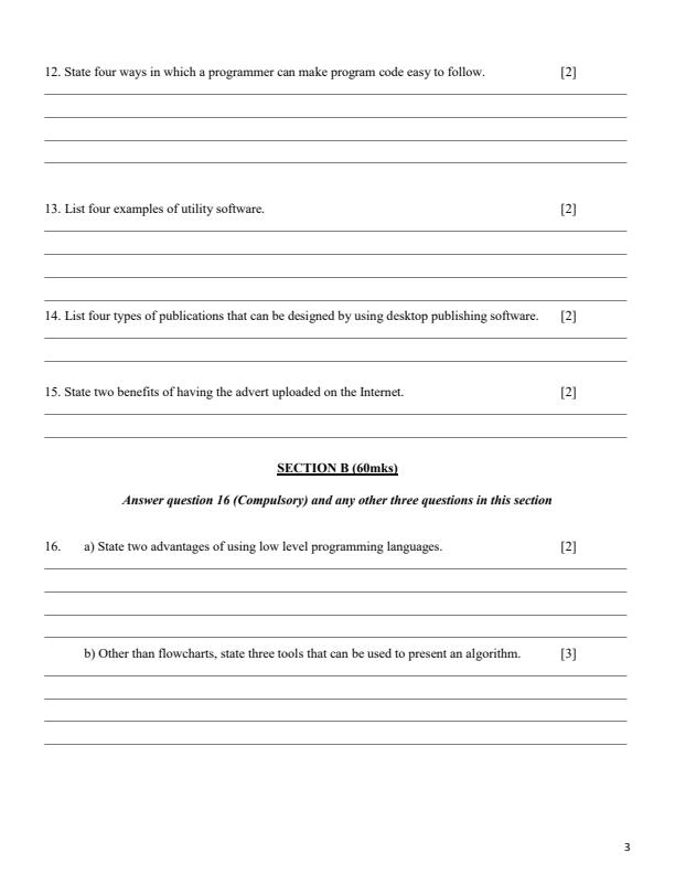 Preview page Form-3-Computer-Studies-Paper-1-End-of-Term-3-Examination-2024_3274_2.jpg