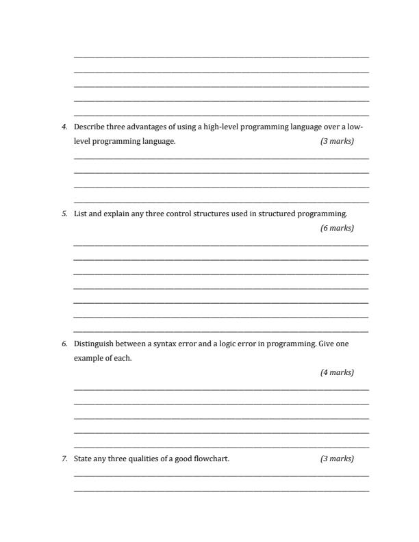 Preview page Form-3-Computer-Studies-Term-3-Opener-Exam-2025_4592_1.jpg