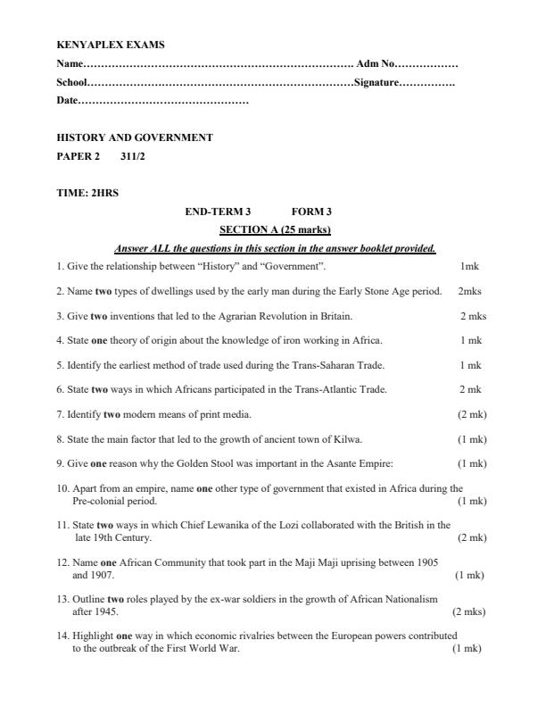 Preview page Form-3-End-Term-3-2021-Exams-History-and-Government-Paper-2_797_0.jpg