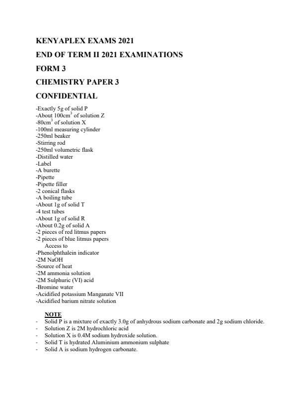 Preview page Form-3-End-of-Term-2-Chemistry-Paper-3-Confidential-2021_737_0.jpg