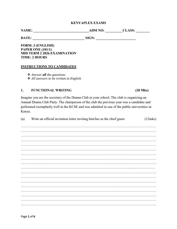 Preview page Form-3-English-Mid-Term-2-Exam-2026_5967_0.jpg