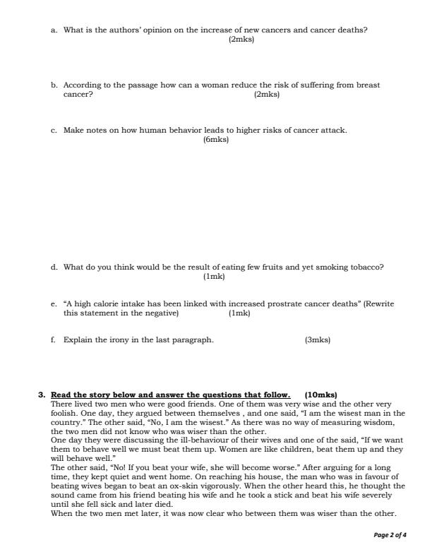 Preview page Form-3-English-Mid-Term-2-Examination-2024_2483_1.jpg