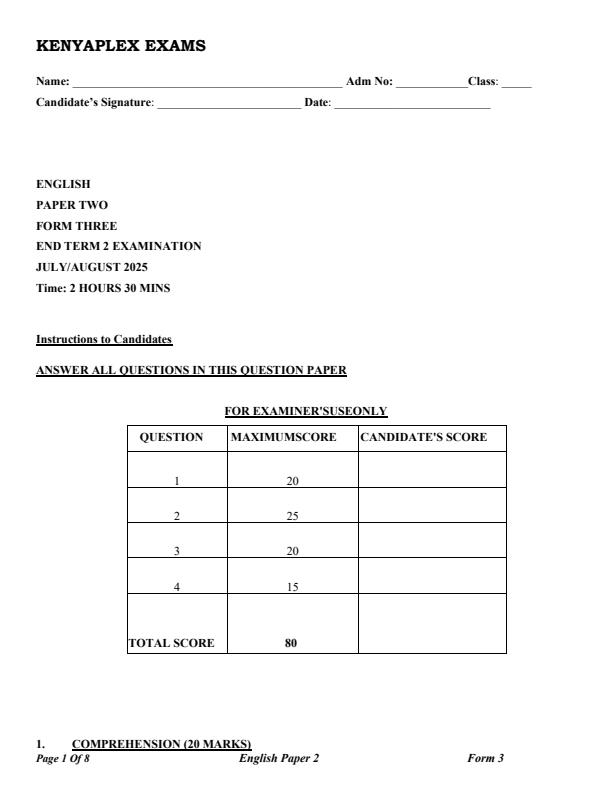 Preview page Form-3-English-Paper-2-End-of-Term-2-Examination-2025_4270_0.jpg