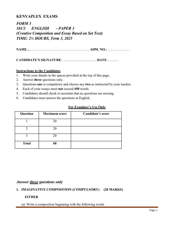 Preview page Form-3-English-Paper-3-End-of-Term-3-Examination-2025_4757_0.jpg