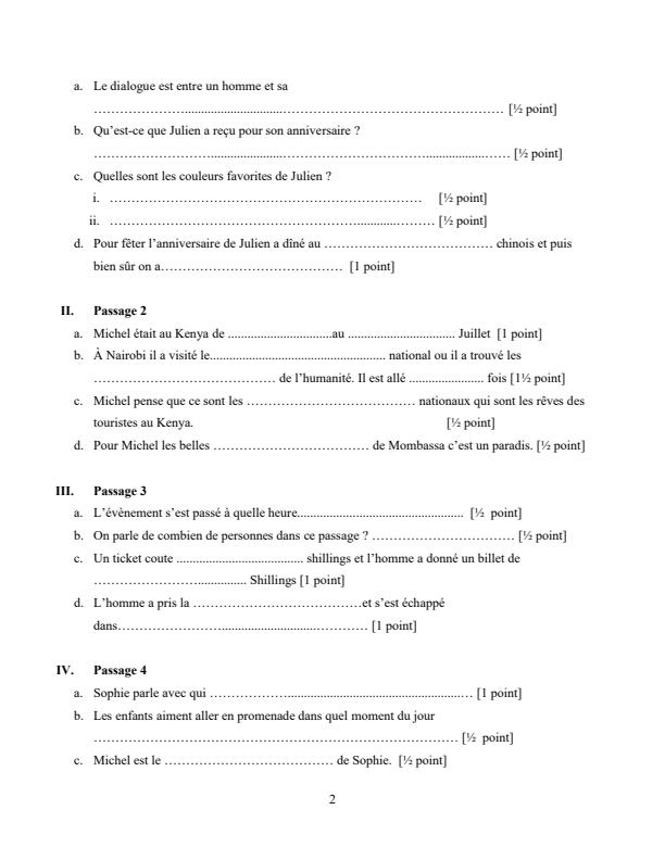 Preview page Form-3-French-Paper-1-Term-2-Opener-Exam-2026_5707_1.jpg