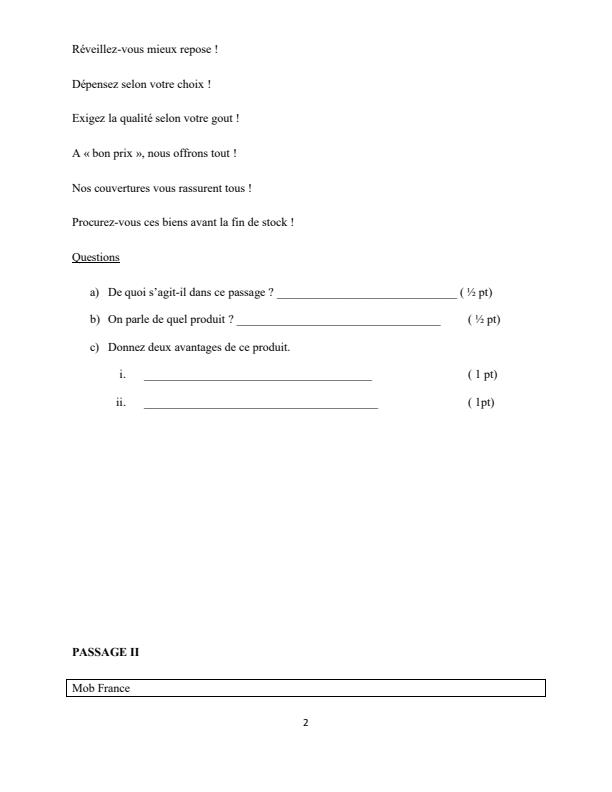 Preview page Form-3-French-Paper-2-End-Term-2-Exam-2026_6257_1.jpg