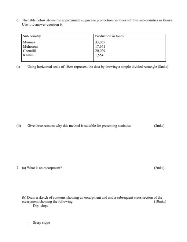 Preview page Form-3-Geography-Mid-Term-1-Exam-2025_3682_1.jpg