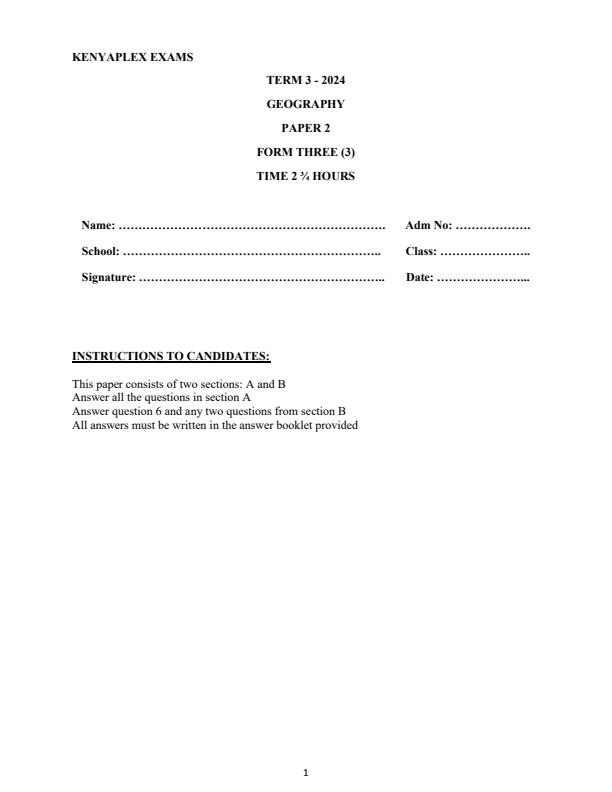 Preview page Form-3-Geography-Paper-2-End-of-Term-3-Examination-2024_3301_0.jpg