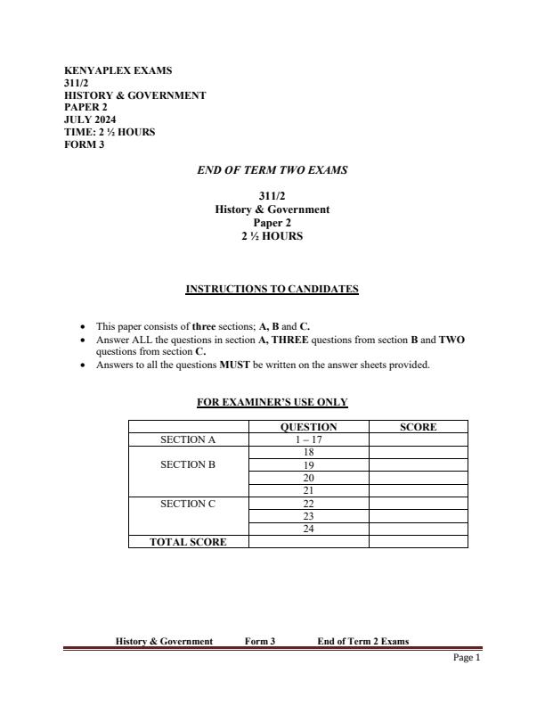 Preview page Form-3-History-and-Government-Paper-2-End-of-Term-2-Examination-2024_2759_0.jpg