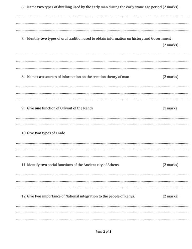 Preview page Form-3-History-and-Government-Term-1-Opener-Exam-2025_3570_1.jpg