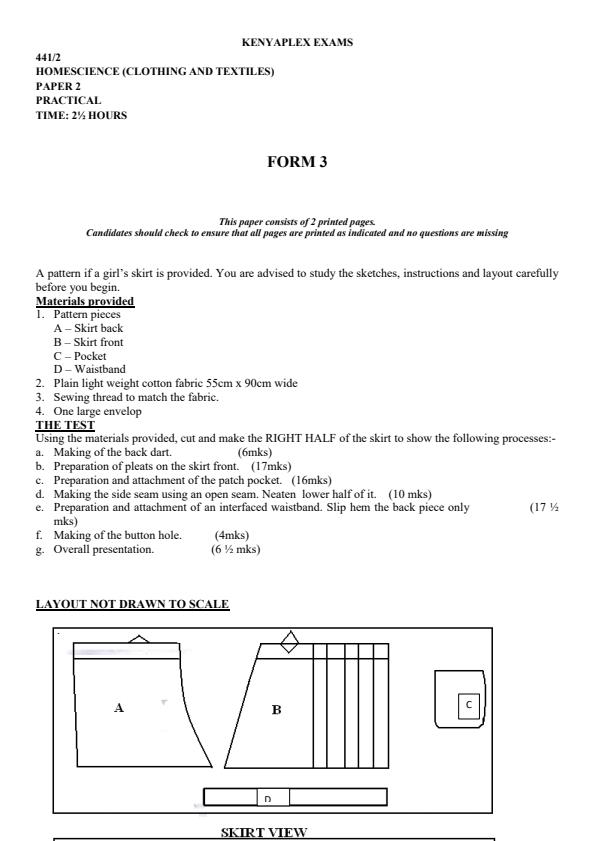 Preview page Form-3-Home-Science-Paper-2-End-Term-3-Exam-2026_7061_0.jpg