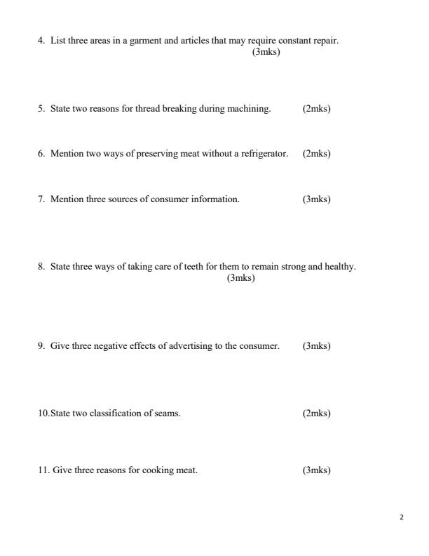Preview page Form-3-Home-Science-Term-1-Opener-Exam-2026_4898_1.jpg