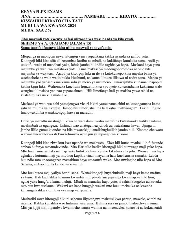 Preview page Form-3-Kiswahili-Mid-Term-1-Examination-2024_2072_0.jpg