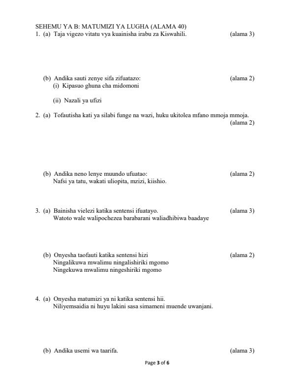 Preview page Form-3-Kiswahili-Mid-Term-1-Examination-2024_2072_2.jpg