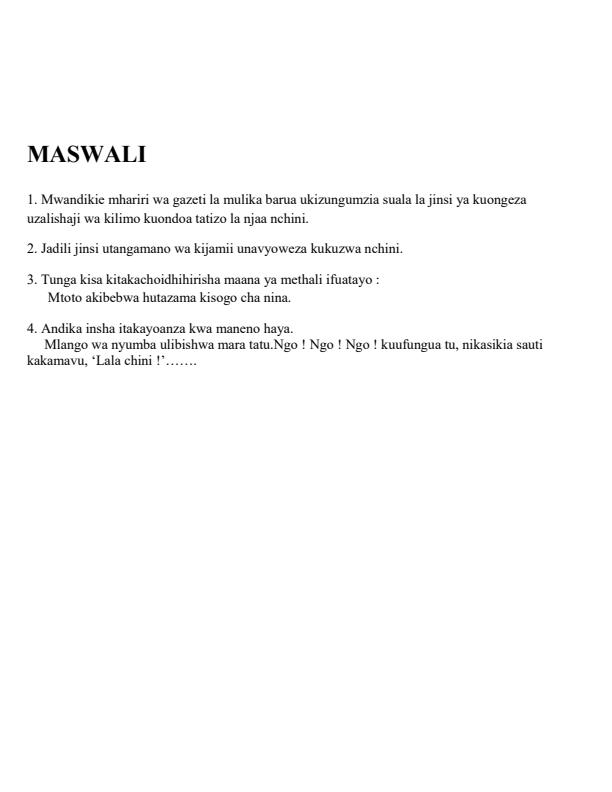 Preview page Form-3-Kiswahili-Paper-1-End-Term-3-Exam-2026_6991_1.jpg