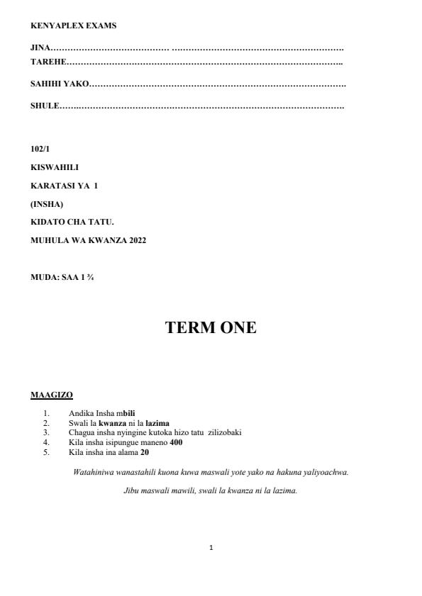 Preview page Form-3-Kiswahili-Paper-1-End-of-Term-1-Examination-2022_1178_0.jpg