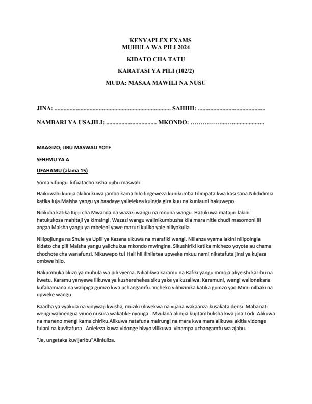 Preview page Form-3-Kiswahili-Paper-2-End-of-Term-2-Examination-2024_2764_0.jpg