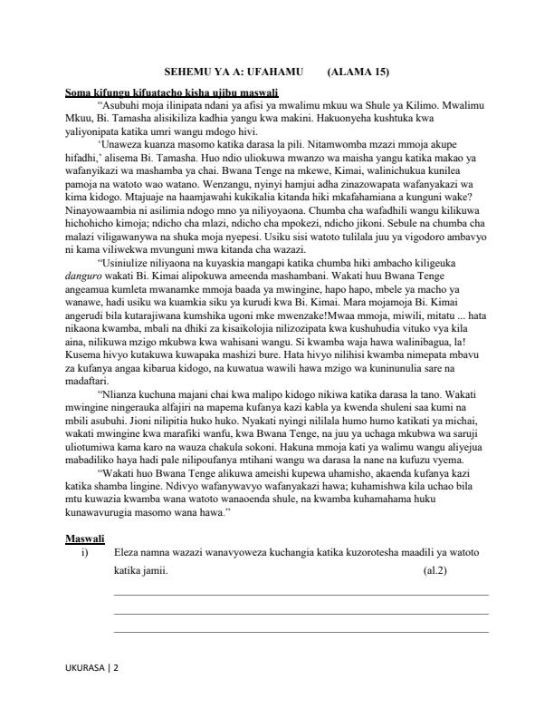 Preview page Form-3-Kiswahili-Paper-2-End-of-Term-2-Exams-2021_992_1.jpg