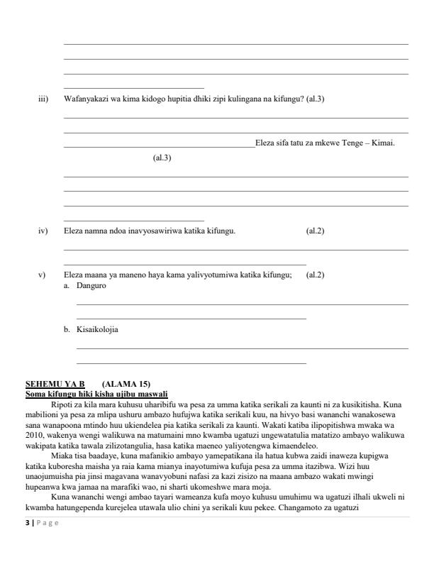 Preview page Form-3-Kiswahili-Paper-2-End-of-Term-3-Examination-2022_1415_2.jpg