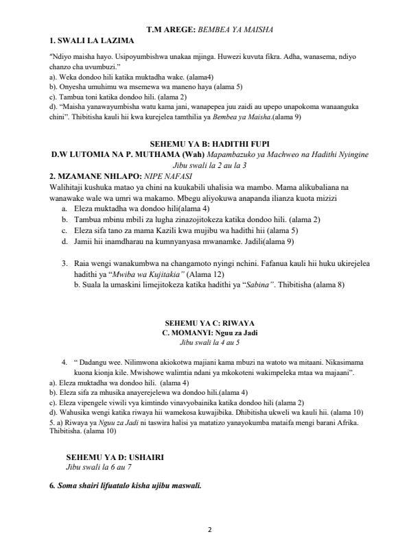 Preview page Form-3-Kiswahili-Paper-3-End-Term-3-Exam-2026_6993_1.jpg