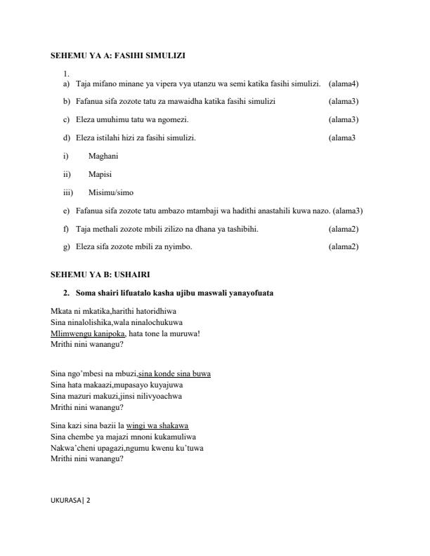 Preview page Form-3-Kiswahili-Paper-3-End-of-Term-2-Exams-2021_993_1.jpg