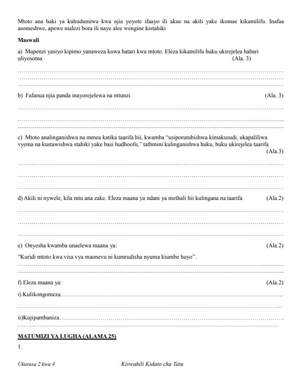 Preview page Form-3-Kiswahili-Term-2-Opener-Exam-2025_3950_1.jpg