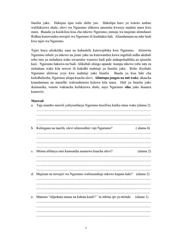 Preview page Form-3-Kiswahili-Term-3-Opener-Exam-2024-Version-2_3101_2.jpg