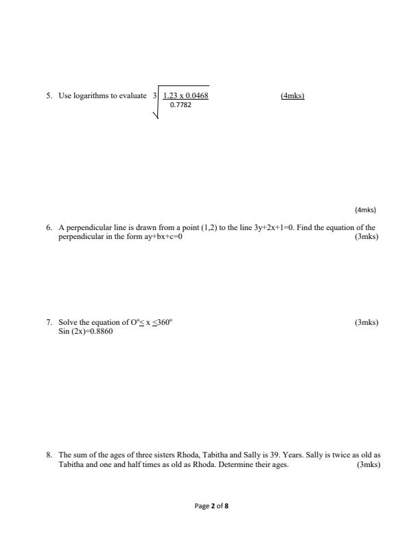 Preview page Form-3-Mathematics-Mid-Term-1-Exam-2025_3680_1.jpg