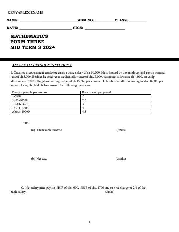 Preview page Form-3-Mathematics-Mid-Term-3-Examination-2024_3252_0.jpg