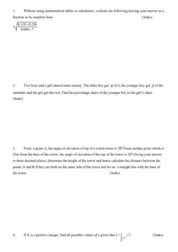 Preview page Form-3-Mathematics-Paper-1-End-of-Term-1-Examination-2024-Version-2_2342_1.jpg