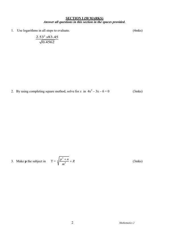 Preview page Form-3-Mathematics-Paper-2-End-of-Term-2-Examination-2024_2790_1.jpg