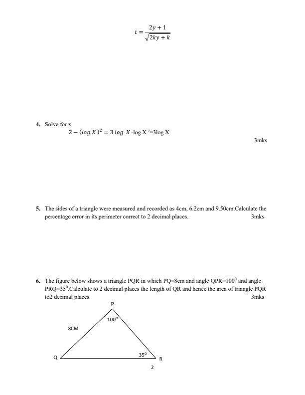 Preview page Form-3-Mathematics-Paper-2-End-of-Term-2-Exams-2021_897_1.jpg