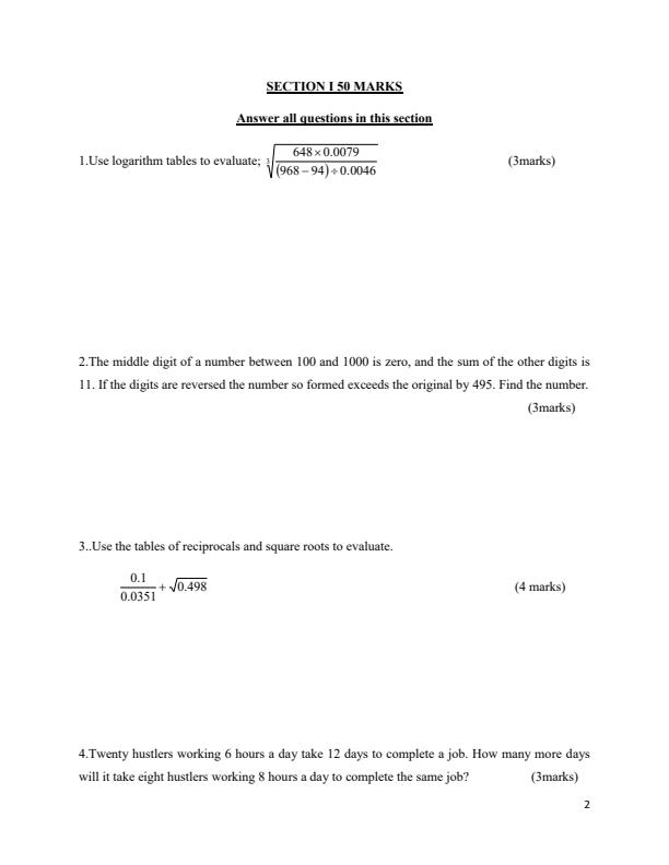 Preview page Form-3-Mathematics-Paper-2-Term-2-Opener-Exam-2026_5722_1.jpg