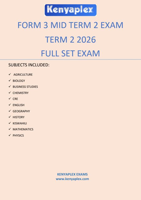 Preview page Form-3-Mid-Term-2-Exams-Term-2-2026--Full-Set_5987_0.jpg